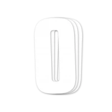 BLACKBIRD RACE НОМЕРИ БІЛА - PACK OF 3 CM.16X7,5CM #0