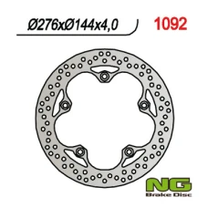 NG ДИСК ТОРМОЗНИЙ ПЕРІД HONDA CBF 250 '04-'09, CBR 125R '12-'17 (276X144X4) (5X10,5MM)