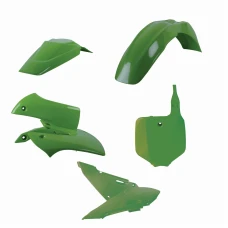 POLISPORT КОМПЛЕКТ ПЛАСТІКОВ KAWASAKI KX 65 '00-'25 W КОМПЛЕКТІ TABLICA ПЕРІД (8661500010) КОЛІР ЗЕЛЕНИЙ