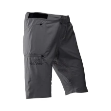 LEATT (НОВИНКА 2024) ШОРТИ ВЕЛОСИПЕДІВ MTB ENDURO 1.0 SHORTS GRANITE КОЛІР СІРИЙ РОЗМІР S