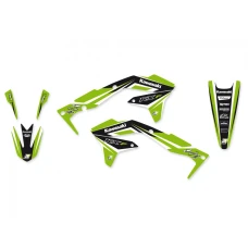 BLACKBIRD КОМПЛЕКТ НАЛІПОК (OKLEIN) KAWASAKI KXF 450 '16-'18 DREAM 4 КОЛІР ZIELONY/CZARNY
