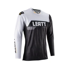 LEATT (НОВИНКА 2023) СОРОЧКА MOTO 5.5 ULTRAWELD JERSEY GRAPHITE КОЛІР BIALY/CZARNY РОЗМІР S