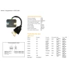 DZE РЕГУЛЯТОР НАПРУГИ HONDA CB1300 97-01 (SC38, SC40), VFR800 98-99 (31600-MBG-305) (SH6890A) - зображення 2