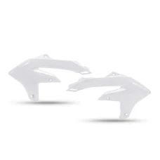 UFO 2024/01 КРИШКИ РАДІАТОРА YAMAHA YZF 450 '23-'24, YZF 250 '24, КОЛІР БІЛИЙ