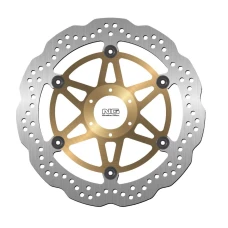 NG ДИСК ТОРМОЗНИЙ ПЕРІД HONDA CBR 1100XX СУПЕР BLACKBIRD '97-'98 (310X58X5MM) (6X6,25MM) WAVE PLYWAJACA ЗОЛОТИЙ МАТЕРІАЛ