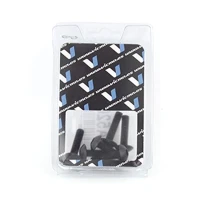 V PARTS (VICMA) КОМПЛЕКТ БОЛТІВ ВІТРОВИКИ M5X25 (6SZT.) КОЛІР ЧОРНИЙ (TA525NR)