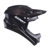 KENNY RACING ШОЛОМ ВЕЛОСИПЕДИ MTB DOWNHILL SOLID КОЛІР ЧОРНИЙ РОЗМІР XS