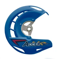 ACCEL ЗАХИСТ ТОРМОЗА ДИСКА ПЕРІД YAMAHA YZ/YZF '14-'16, WRF '14-'16 КОЛІР СИНІЙ (FDG-06BL) - АКЦІЯ