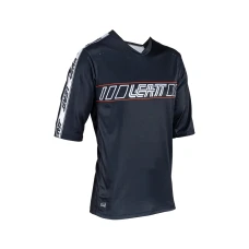 LEATT (НОВИНКА 2024) СОРОЧКА ROWEROWA MTB ENDURO 3.0 JERSEY BLACK КОЛІР ЧОРНИЙ РОЗМІР S