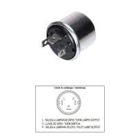 DZE ВИКЛЮЧАТЕЛЬ ПОВОРОТІВ УНІВЕРСАЛЬНИЙ (12V 2+2 21W)