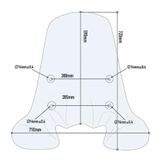 GIVI /SPOILER HONDA H125I-SH150IABS