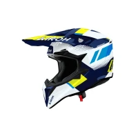 AIROH ШОЛОМ WRAAAP ОГЛЯДУ YELLOW/BLUE БЛИСК L