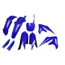 UFO 2024/01 КОМПЛЕКТ ПЛАСТІКОВ Z OSLONAMI ТЕЛЕСКОПІЧНИЙ (АМОРТИЗАТОРІВ) YAMAHA YZF 250 '19-'23, YZF 450 '18-'22 КОЛІР СИНІЙ