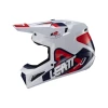LEATT (НОВИНКА 2024) ШОЛОМ MOTO 3.5 V24 (+ОКУЛЯРИ VELOCITY 4.5 ПОДАРОК) HELMET KIT ROYAL КОЛІР BIALY\/GRANATOWY\/CZERWONY РОЗМІР XL (61-62 CM) - зображення 4