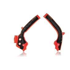 ACERBIS НОВИЙ ТОВАР 2024/02 КРИШКИ РАМИ X-GRIP KTM SX SXF EXC EXC-F HUSQVARNA TC 125 FC 25 350 450 16-20 АПЕЛЬСИНОВИЙ - 0021726.011.016