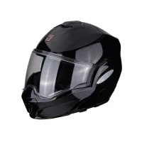 SCORPION ШОЛОМ SZCZEKOWY (SZCZEKA DO ЗАДУ) EXO-TECH SOLID BLACK КОЛІР ЧОРНИЙ РОЗМІР L