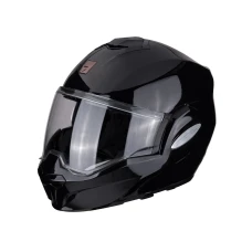 SCORPION ШОЛОМ SZCZEKOWY (SZCZEKA DO ЗАДУ) EXO-TECH SOLID BLACK КОЛІР ЧОРНИЙ РОЗМІР L