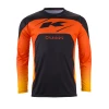 KENNY RACING 2025 СОРОЧКА CROSS\/ENDURO МОДЕЛЬ TRACK KID\/JUNIOR NEON GREY\/ORANGE КОЛІР CZARNY\/SZARY\/POMARANCZOWY РОЗМІР XS - зображення 1