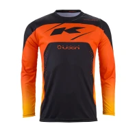 KENNY RACING 2025 СОРОЧКА CROSS/ENDURO МОДЕЛЬ TRACK KID/JUNIOR NEON GREY/ORANGE КОЛІР CZARNY/SZARY/POMARANCZOWY РОЗМІР XS