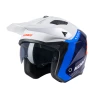 KENNY RACING 2025 ШОЛОМ ВІДКРИТИЙ JET МОДЕЛЬ MILES GRAPHIC WHITE\/ORANGE\/BLUE КОЛІР BIALY\/NIEBIESKI\/POMARANCZOWY РОЗМІР M ( 57 - 58 CM ) - зображення 2