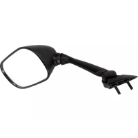 EMGO 2025/02 ДЗЕРКАЛО YAMAHA YZF R1 '09-'14 ЛІВА (OEM: 14B-26280-00) КОЛІР ЧОРНИЙ (УЗОР ОРИГІНАЛУ) (УПРАВЛІННЯ)