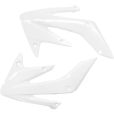 UFO КРИШКИ РАДІАТОРА HONDA CRF 250R/CRF 250X '04-'09 КОЛІР БІЛИЙ