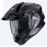 МОТОШОЛОМ SCORPION  DUAL ENDURO / ADVENTURE  ADF-9000 КАРБОН AIR SOLID КОЛІР КАРБОН РОЗМІР L