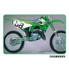 TECNOSEL (BLACKBIRD) КОМПЛЕКТ НАЛІПОК (OKLEIN) + ПОКРИВКА\/ПОКРИВКА NA СИДІННЯ KAWASAKI KX 125\/250 '99-'02, REPLICA OEM KAWASAKI '00 - зображення 3