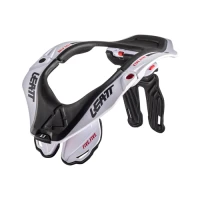 LEATT (2022/2023) ЗАХИСТ SZYI 5.5 NECK BRACE WHITE КОЛІР BIALY/CZARNY РОЗМІР S/M