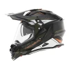 ШОЛОМ NOX OFFROAD\/TRAIL DUOSPORT (ПОДВІЙНОГО ПРИЗНАЧЕННЯ) N312 TRACK З СКЛОМI БЛЕНДА, КОЛІР ОРАНЖЕВИЙ\/ХАКІ (ЗЕЛЕНИЙ), РОЗМІР M - зображення 1