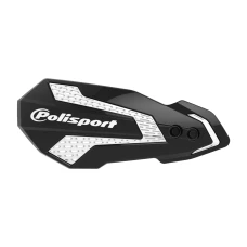 POLISPORT КРИШКИ RAK (МОЛДІНГИ) МОДЕЛЬ MX FLOW Z UNIWERSALNYM КОМПЛЕКТОМ MONTAZOWYM HUSQVARNA TE/FE/TX/FX '18-'21 КОЛІР ЧОРНИЙ БІЛИЙ
