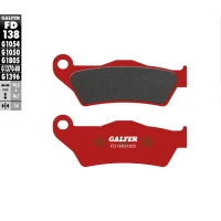 GALFER КОЛОДКИ ДИСКОВІ ТОРМОЗНІ KH181 TRIAL