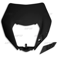 UFO ЗАХИСТ ФАРИ ПЕРІД KTM EXC/EXCF 14-16 КОЛІР ЧОРНИЙ (УЗОР OEM)