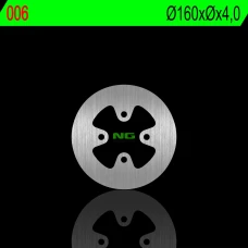 NG ДИСК ТОРМОЗНИЙ ЗАД BETA TECHNO 125 95-98, 250 98-99 (SR.160MM) (4X10MM)