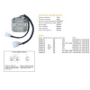 DZE РЕГУЛЯТОР НАПРУГИ YAMAHA XS650 75-81 (447-81970-10-00) (ESR350) - зображення 2