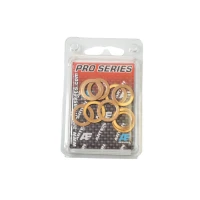 ARTEIN GASKETS ПРОКЛАДКИ МІДНИЙ КОМПЛЕКТ. 10 ШТУКИ. M12 (12 X 18 X 1,00 MM)