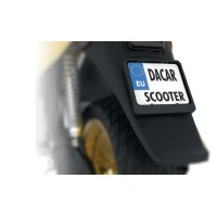 BIKETEC РАМКА DO ТАБЛИЦІ (NA TABLICE)  REJESTRACYJNEJ SKUTER/SCOOTER КОЛІР ЧОРНИЙ