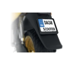BIKETEC РАМКА DO ТАБЛИЦІ (NA TABLICE)  REJESTRACYJNEJ SKUTER/SCOOTER КОЛІР ЧОРНИЙ