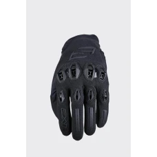 FIVE GLOVES РУКАВИЦІ SKORZANO-TEKSTYLNE STUNT EVO КОЛІР CZARNY/BIALY РОЗМІР 9 (M)