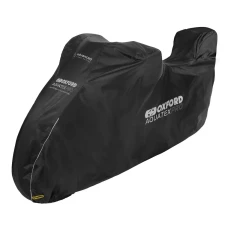 OXFORD 12/2025 AQUATEX PRO ЧОХОЛ ВОДОНЕПРОНИКНИЙ NA МОТОЦИКЛ Z MIEJSCEM NA КОФР ЦЕНТРАЛЬНИЙ КОЛІР ЧОРНИЙ РОЗМІР L