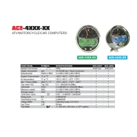 ACEWELL ПРИБОРНА ПАНЕЛЬ ШВИДКОСТІ ACE-4351HAB (EL)