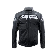 KENNY RACING 2025 КУРТКА ADVENTURE/ENDURO МОДЕЛЬ SOFTSHELL GREY КОЛІР CZARNY/SZARY/BIALY РОЗМІР XXL