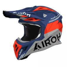 AIROH ШОЛОМ CROSS / ENDURO / ATV / QUAD AVIATOR ACE 2 FURY CERULEAN GLOSS КОЛІР NIEBIESKI/SZARY/POMARANCZOWY РОЗМІР L