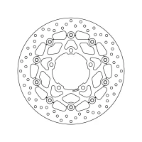 BREMBO SERIE ORO BRAKEDISC ПЛАВАЮЧИЙ