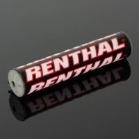 RENTHAL GABKA NA КЕРМА SX PAD (240MM) КОЛІР ЧОРНИЙ/БІЛИЙ/ЧЕРВОНИЙ Z ЛОГОТИП RENTHAL