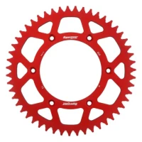 ЗАДНЯ ЗІРОЧКА SUPERSPROX АЛЮМІНІЙ 51T КРОК 520 ЧЕРВОНИЙ — 289 51 HONDA CR/CRF 83-16