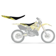 BLACKBIRD ПОКРИВКА/ПОКРИВКА NA СИДІННЯ SUZUKI RMZ 450 '08-'17 (11) TRIBAL SKULL ПРОДАЖА