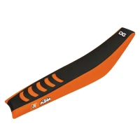 BLACKBIRD ПОКРИВКА/ПОКРИВКА NA СИДІННЯ KTM SX-SXF '98-'06, EXC '98-'07, DOUBLE GRIP 3, КОЛІР ЧОРНИЙ/ПОМАРАНЧЕВИЙ