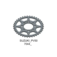 TEC-X ЗАДНЯ SPROCKET, 38 ЗУБІВ (420), SUZUKI PV50