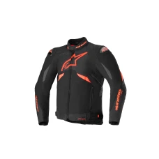 ALPINESTARS КУРТКА T-GP R V3 DRYSTAR BLACK/RED FLUO/WHITE XL